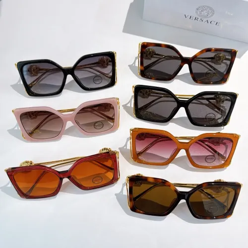 Replica Versace AAA Quality Sunglasses #1415631 $60.00 USD for Wholesale