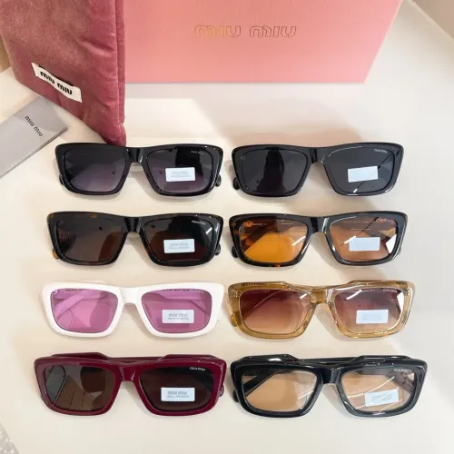 Replica MIU MIU AAA Quality Sunglasses #1415648 $64.00 USD for Wholesale