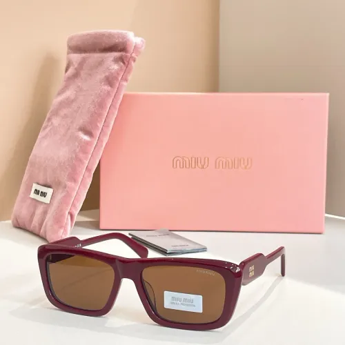 MIU MIU AAA Quality Sunglasses #1415650 $64.00 USD, Wholesale Replica MIU MIU AAA Sunglasses