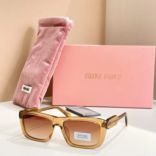 MIU MIU AAA Quality Sunglasses #1415654 $64.00 USD, Wholesale Replica MIU MIU AAA Sunglasses