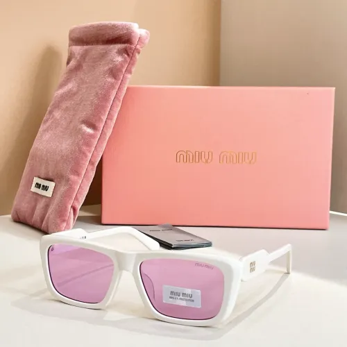 MIU MIU AAA Quality Sunglasses #1415655 $64.00 USD, Wholesale Replica MIU MIU AAA Sunglasses