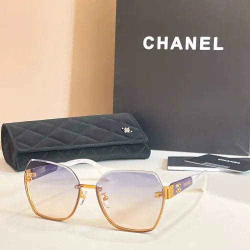 Chanel AAA Quality Sunglasses #1415703 $64.00 USD, Wholesale Replica Chanel AAA Quality Sunglasses