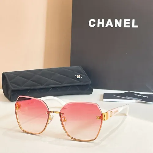 Chanel AAA Quality Sunglasses #1415707 $64.00 USD, Wholesale Replica Chanel AAA Quality Sunglasses