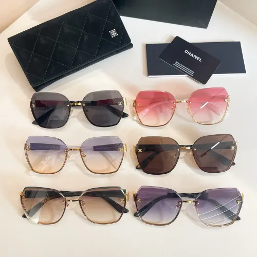 Replica Chanel AAA Quality Sunglasses #1415707 $64.00 USD for Wholesale