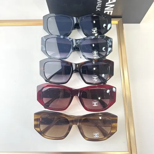 Replica Chanel AAA Quality Sunglasses #1415712 $60.00 USD for Wholesale
