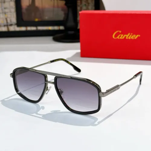 Cartier AAA Quality Sunglassess #1415731 $64.00 USD, Wholesale Replica Cartier AAA Quality Sunglassess