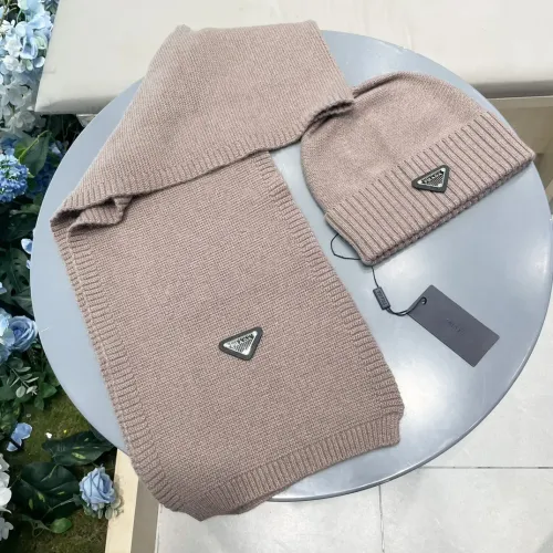 Replica Prada Hat and Scarf Set #1415788 $64.00 USD for Wholesale