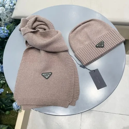 Replica Prada Hat and Scarf Set #1415788 $64.00 USD for Wholesale