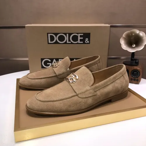Dolce &amp; Gabbana D&amp;G Leather Shoes For Men #1415791 $98.00 USD, Wholesale Replica Dolce &amp; Gabbana D&amp;G Leather Shoes