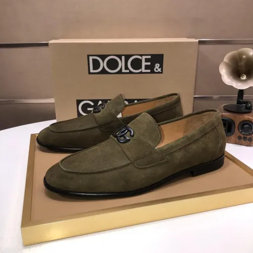 Dolce &amp; Gabbana D&amp;G Leather Shoes For Men #1415792 $98.00 USD, Wholesale Replica Dolce &amp; Gabbana D&amp;G Leather Shoes
