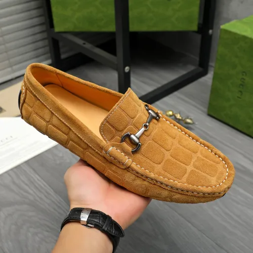 Replica Gucci Oxfords Shoes For Men #1415890 $76.00 USD for Wholesale