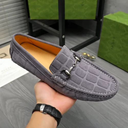 Replica Gucci Oxfords Shoes For Men #1415891 $76.00 USD for Wholesale