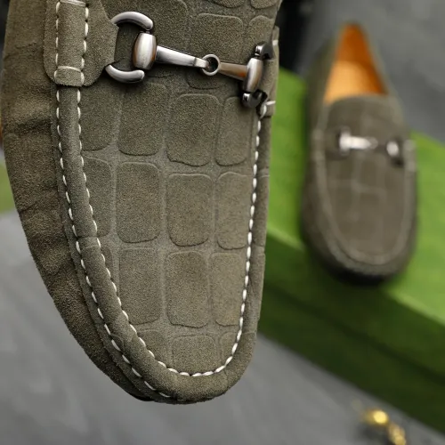 Replica Gucci Oxfords Shoes For Men #1415892 $76.00 USD for Wholesale
