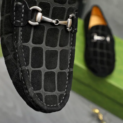 Replica Gucci Oxfords Shoes For Men #1415894 $76.00 USD for Wholesale