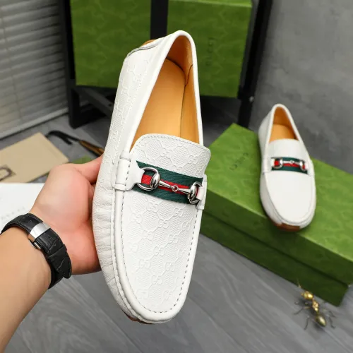 Replica Gucci Oxfords Shoes For Men #1415895 $76.00 USD for Wholesale