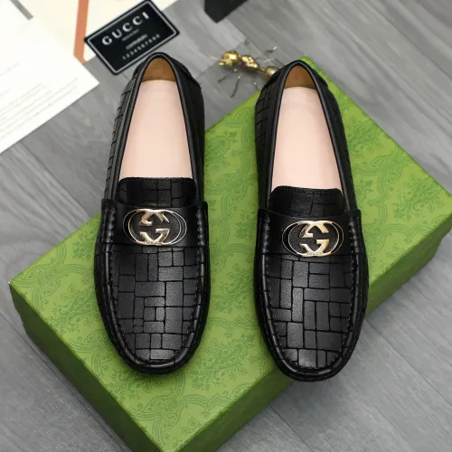 Replica Gucci Oxfords Shoes For Men #1415897 $76.00 USD for Wholesale