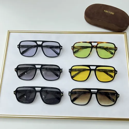 Replica Tom Ford AAA Quality Sunglasses #1415928 $60.00 USD for Wholesale