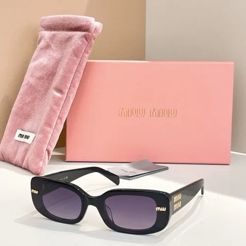 MIU MIU AAA Quality Sunglasses #1415938 $60.00 USD, Wholesale Replica MIU MIU AAA Sunglasses