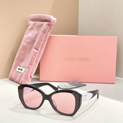 MIU MIU AAA Quality Sunglasses #1415942 $60.00 USD, Wholesale Replica MIU MIU AAA Sunglasses