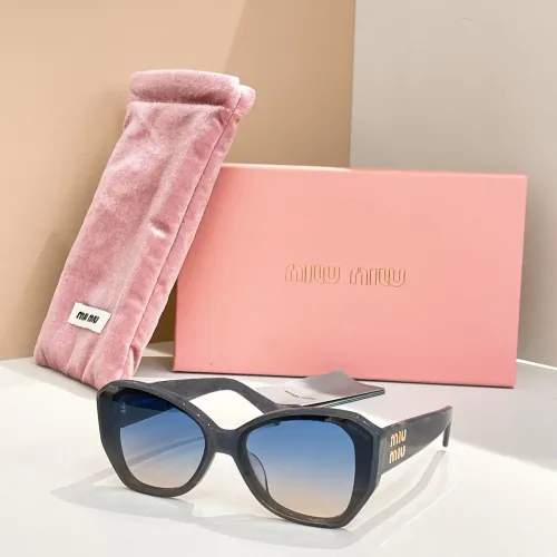 MIU MIU AAA Quality Sunglasses #1415945 $60.00 USD, Wholesale Replica MIU MIU AAA Sunglasses