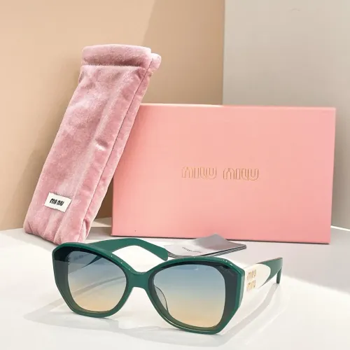 MIU MIU AAA Quality Sunglasses #1415946 $60.00 USD, Wholesale Replica MIU MIU AAA Sunglasses