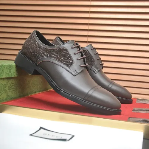 Replica Gucci Oxfords Shoes For Men #1415948 $98.00 USD for Wholesale