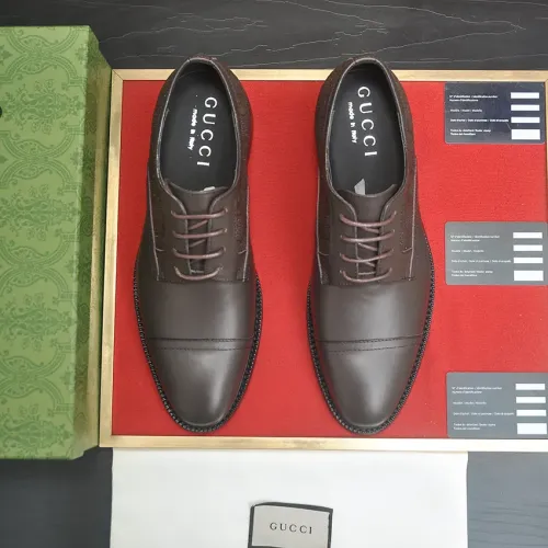Replica Gucci Oxfords Shoes For Men #1415948 $98.00 USD for Wholesale