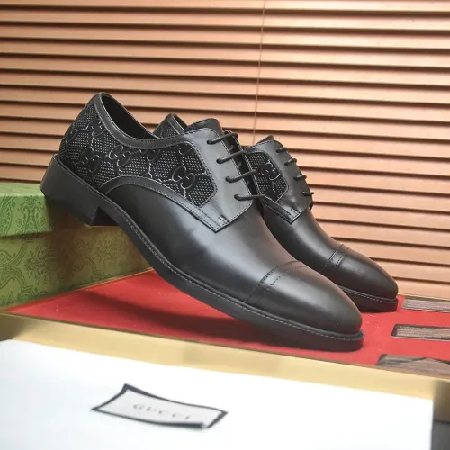 Replica Gucci Oxfords Shoes For Men #1415949 $98.00 USD for Wholesale