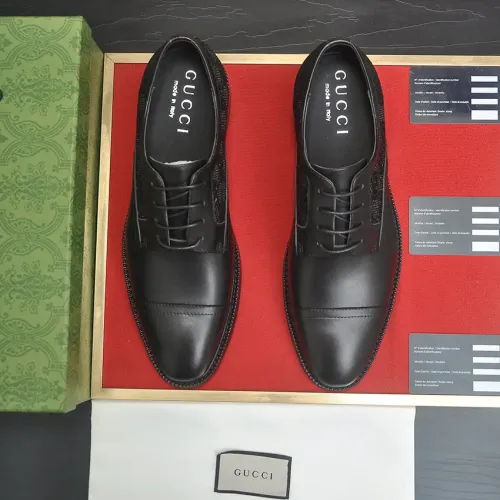 Replica Gucci Oxfords Shoes For Men #1415949 $98.00 USD for Wholesale