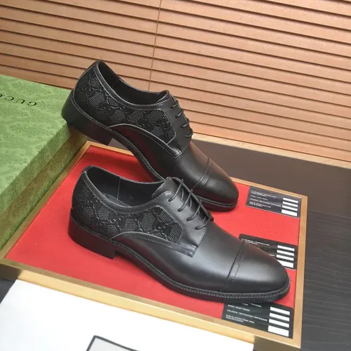 Replica Gucci Oxfords Shoes For Men #1415949 $98.00 USD for Wholesale