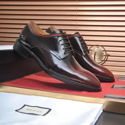 Replica Gucci Oxfords Shoes For Men #1415950 $96.00 USD for Wholesale