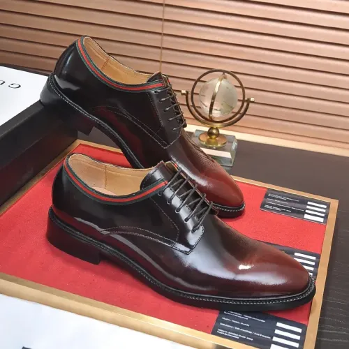 Replica Gucci Oxfords Shoes For Men #1415950 $96.00 USD for Wholesale