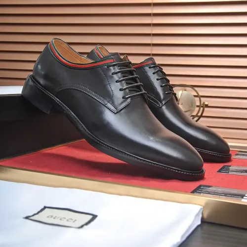 Replica Gucci Oxfords Shoes For Men #1415951 $96.00 USD for Wholesale