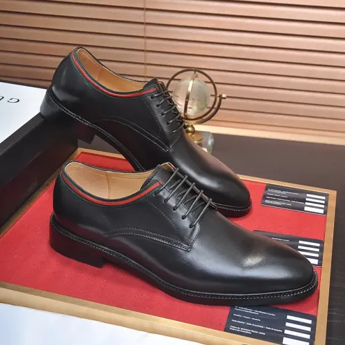 Replica Gucci Oxfords Shoes For Men #1415951 $96.00 USD for Wholesale