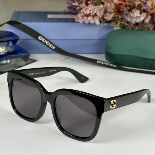 Gucci AAA Quality Sunglasses #1415967 $56.00 USD, Wholesale Replica Gucci AAA Quality Sunglasses
