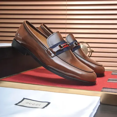 Replica Gucci Oxfords Shoes For Men #1415969 $100.00 USD for Wholesale