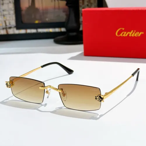 Cartier AAA Quality Sunglassess #1415982 $60.00 USD, Wholesale Replica Cartier AAA Quality Sunglassess