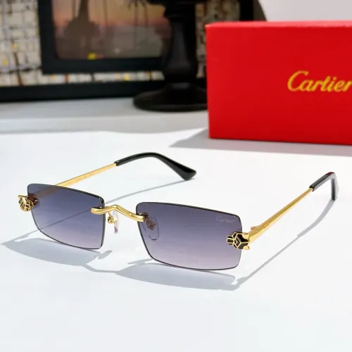 Cartier AAA Quality Sunglassess #1415983 $60.00 USD, Wholesale Replica Cartier AAA Quality Sunglassess
