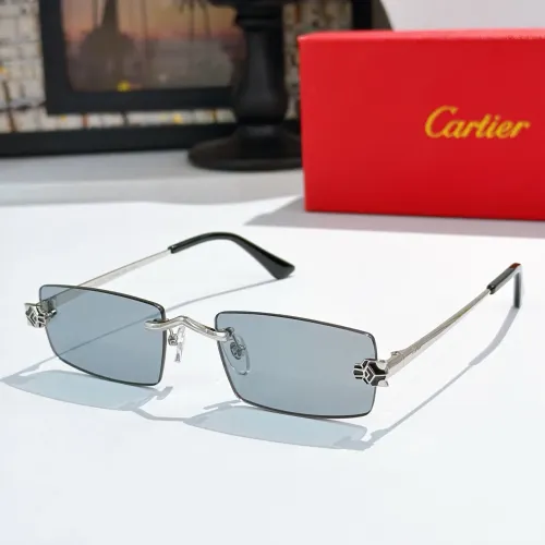 Cartier AAA Quality Sunglassess #1415984 $60.00 USD, Wholesale Replica Cartier AAA Quality Sunglassess