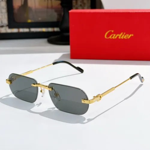 Cartier AAA Quality Sunglassess #1415990 $60.00 USD, Wholesale Replica Cartier AAA Quality Sunglassess