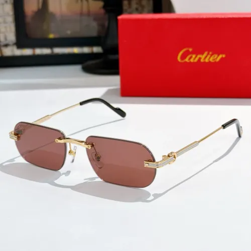 Cartier AAA Quality Sunglassess #1415992 $60.00 USD, Wholesale Replica Cartier AAA Quality Sunglassess
