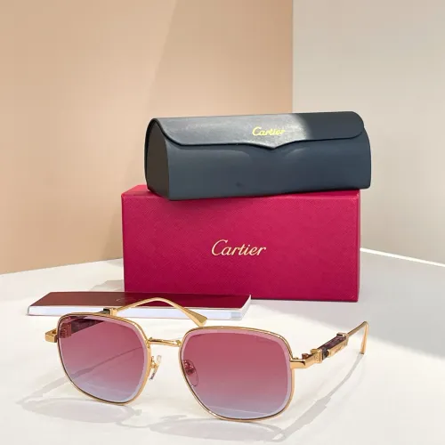Cartier AAA Quality Sunglassess #1415998 $60.00 USD, Wholesale Replica Cartier AAA Quality Sunglassess