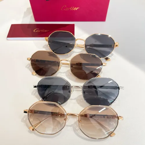 Replica Cartier AAA Quality Sunglassess #1416003 $60.00 USD for Wholesale