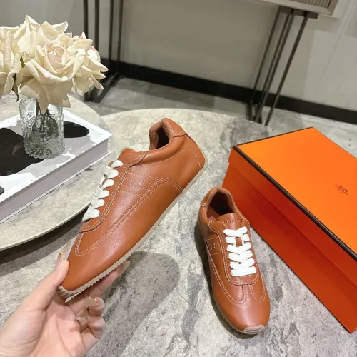 Replica Hermes Casual Shoes For Men #1416037 $102.00 USD for Wholesale
