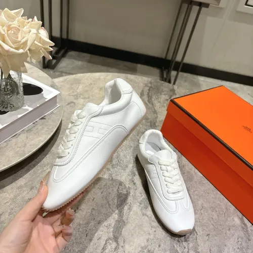 Replica Hermes Casual Shoes For Men #1416039 $102.00 USD for Wholesale