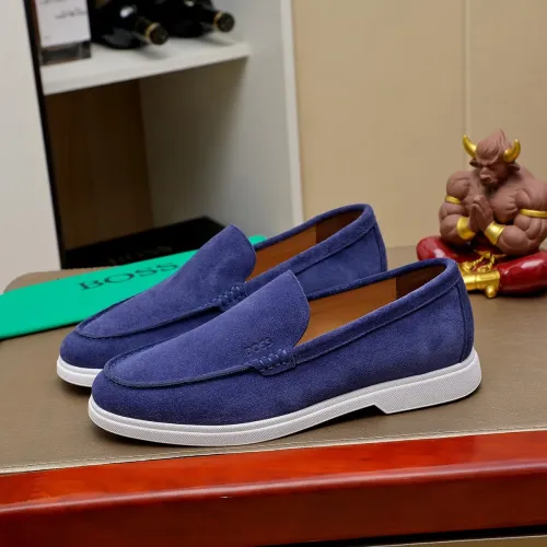 Boss Leather Shoes For Men #1416087 $85.00 USD, Wholesale Replica Boss Leather Shoes