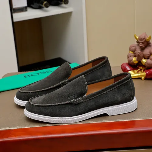 Boss Leather Shoes For Men #1416088 $85.00 USD, Wholesale Replica Boss Leather Shoes