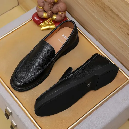 Replica Boss Leather Shoes For Men #1416090 $85.00 USD for Wholesale