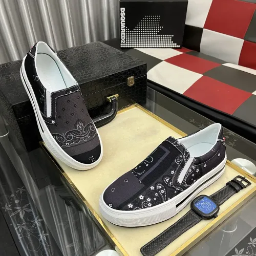 Dsquared Casual Shoes For Men #1416097 $80.00 USD, Wholesale Replica Dsquared Casual Shoes