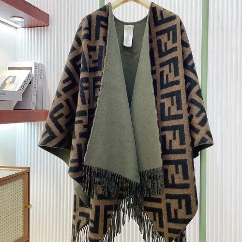 Fendi Poncho #1416206 $132.00 USD, Wholesale Replica Fendi Scarf